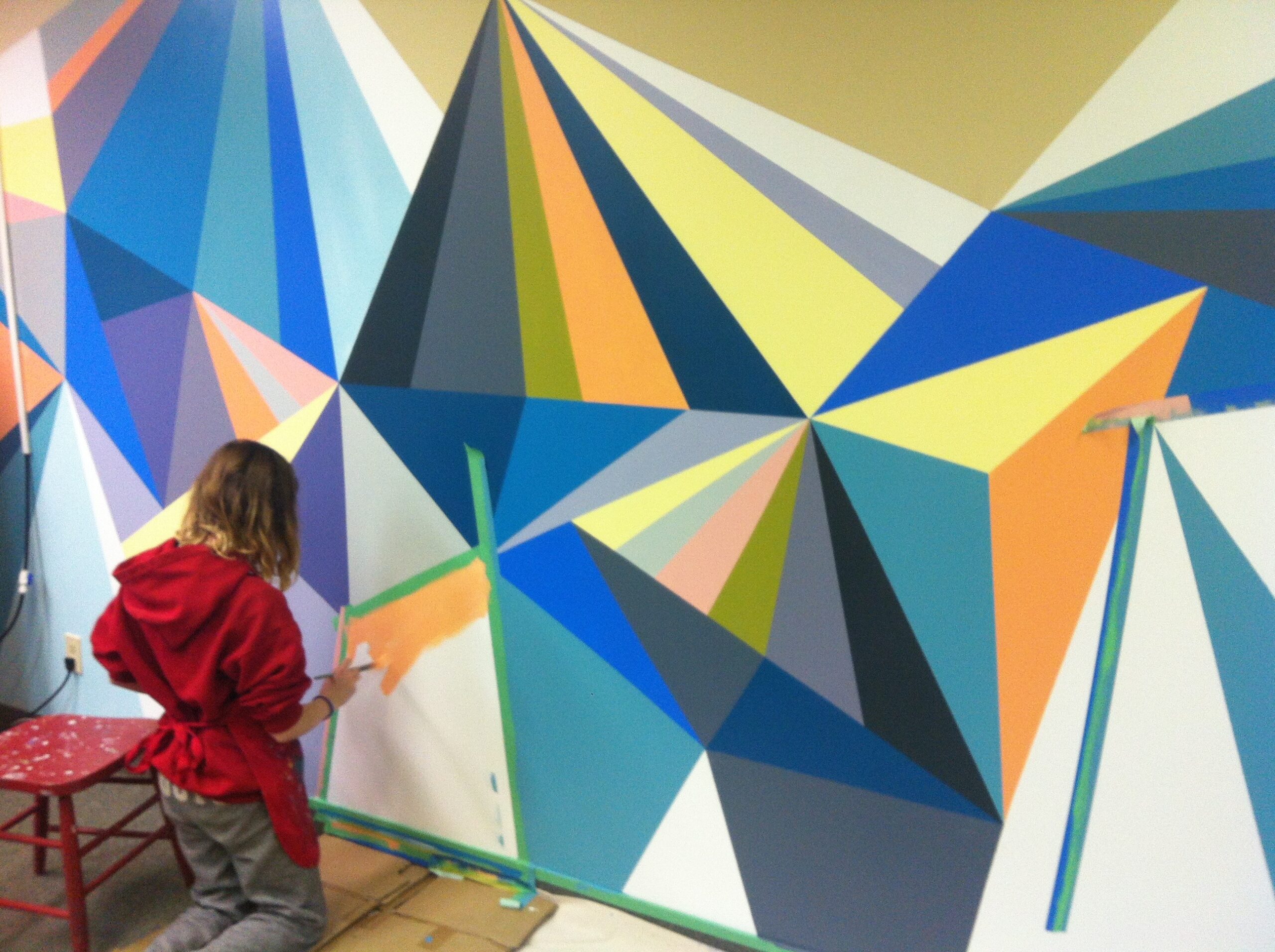 Mural for the Canadian Mental Health Association in Fergus